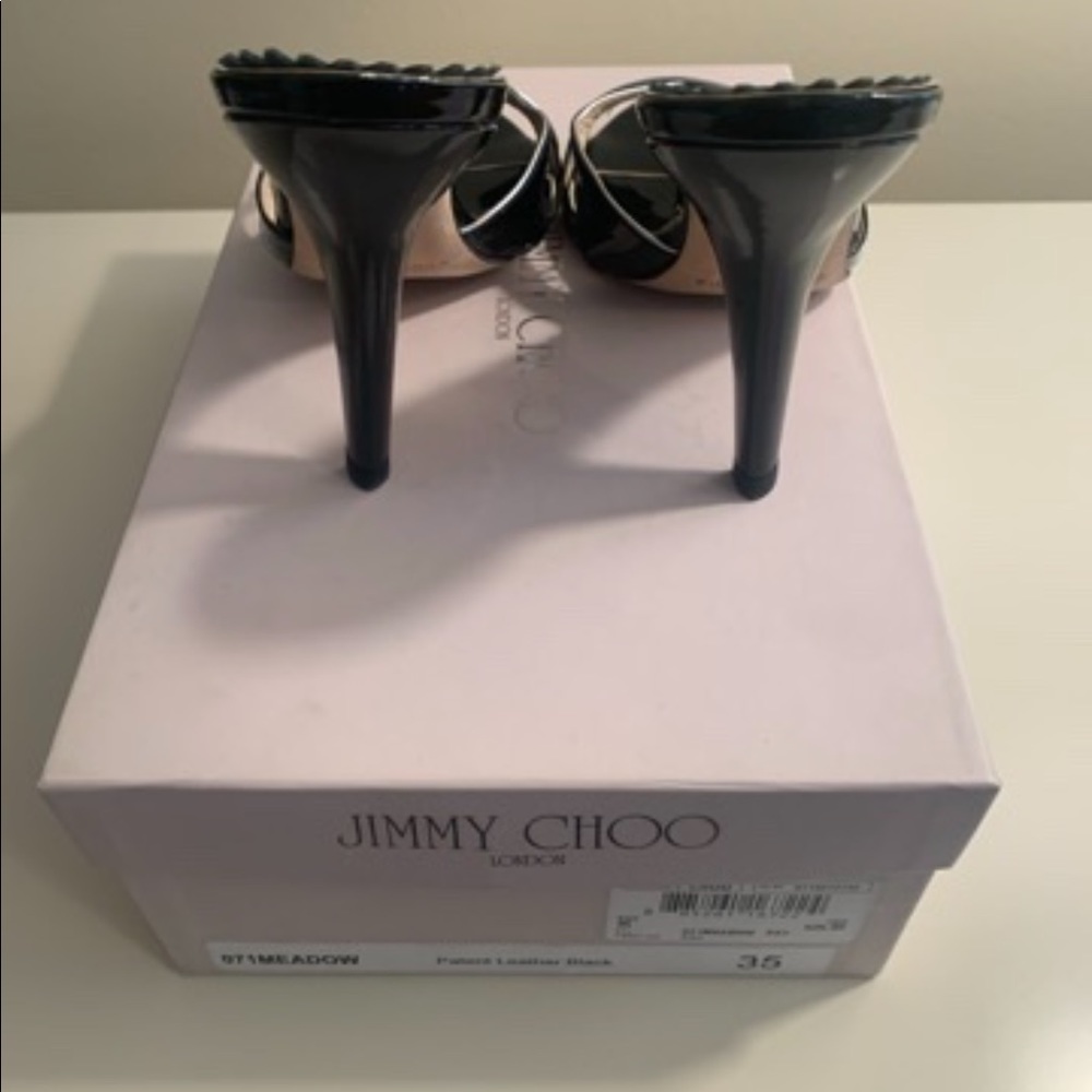 Jimmy Choo Patent Leather Heels - Picture 3 of 7